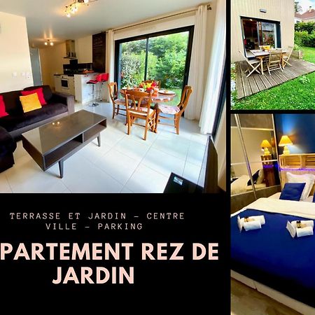 Le Neptune, Appartement Avec Parking Et Jardin Proche Universite Caen Exterior foto